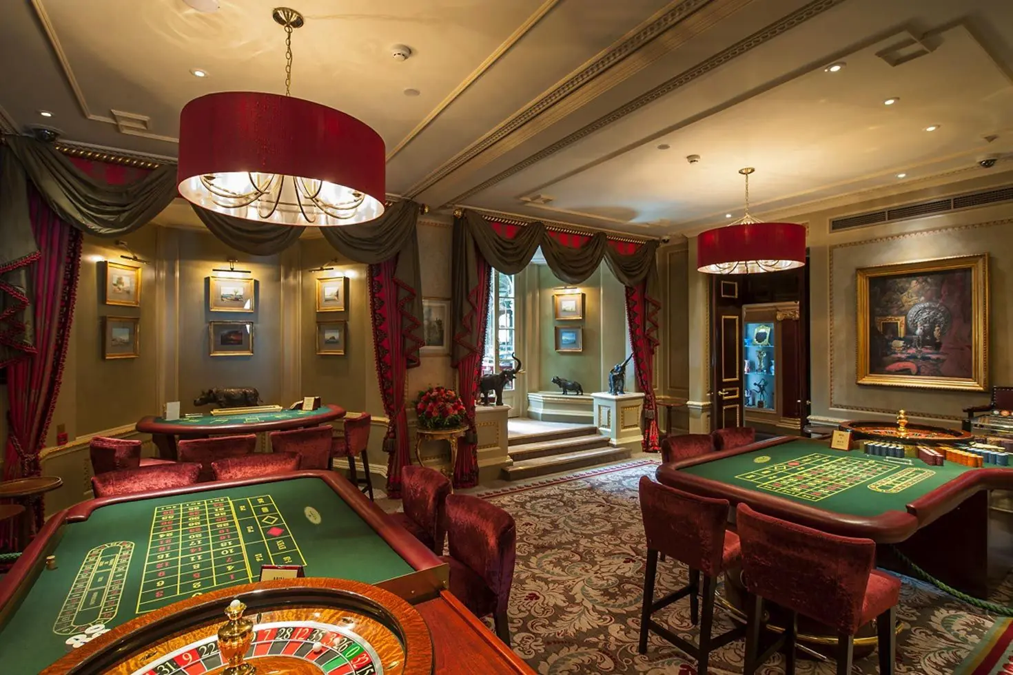 Elegant Casino Gaming Floor